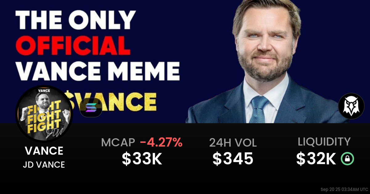 JD VANCE (VANCE)