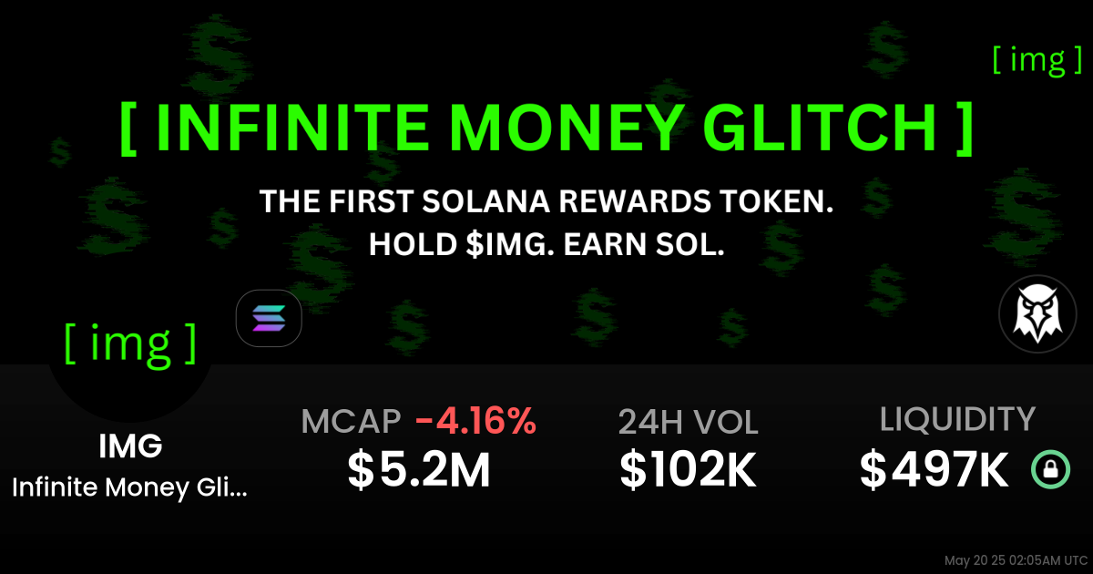 Infinite Money Glitch (IMG)